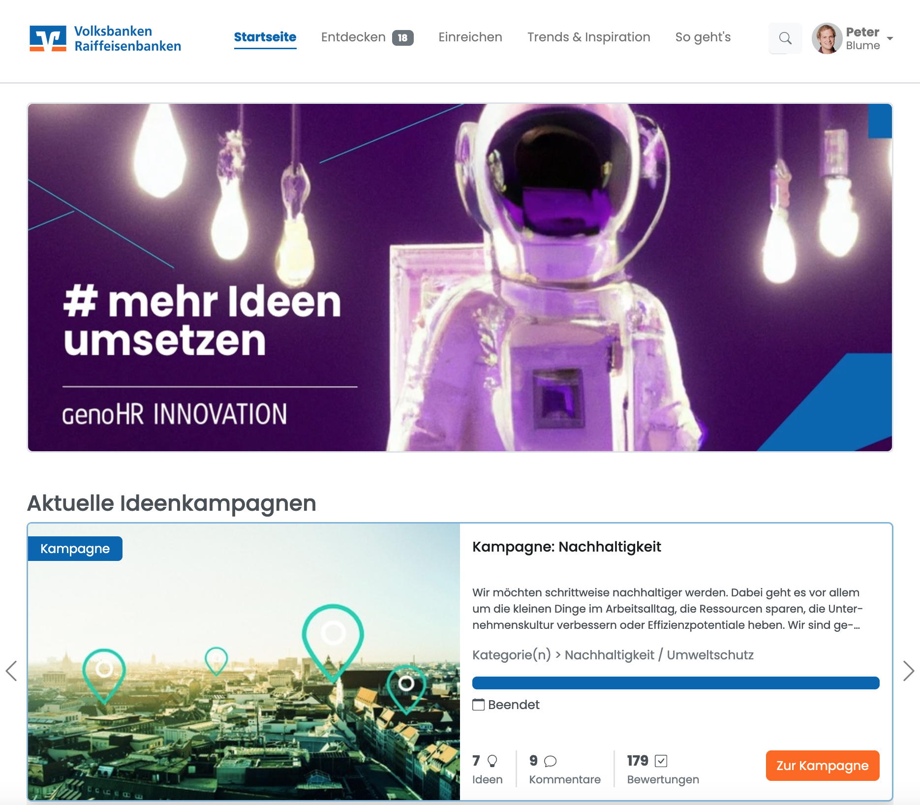Geno.HR-Innovation Ideenmanagement Volksbanken Raiffeisenbanken