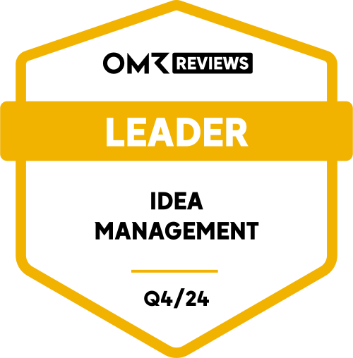 OMR Reviews Leader Badge Idea Management Q4/2024